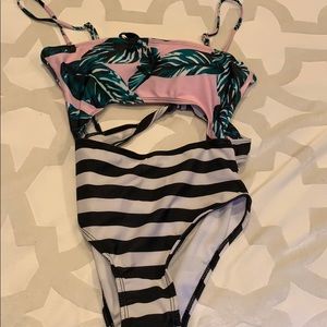 one piece bathing suit